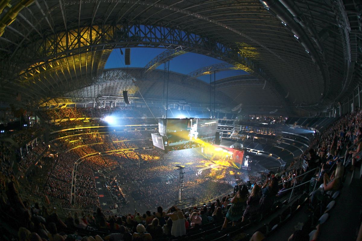 inside the stadium inside the stadium
