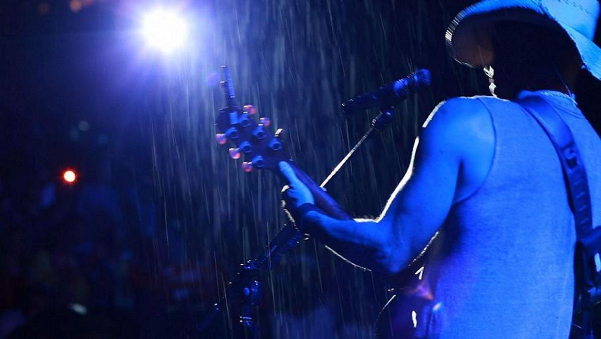 performing in the rain performing in the rain