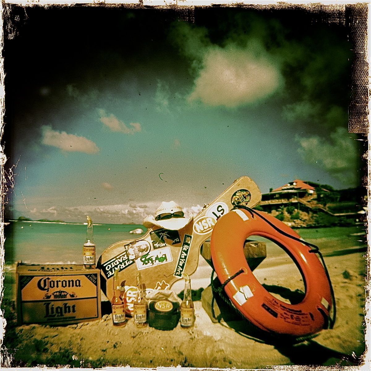 corona light on the beach corona light on the beach