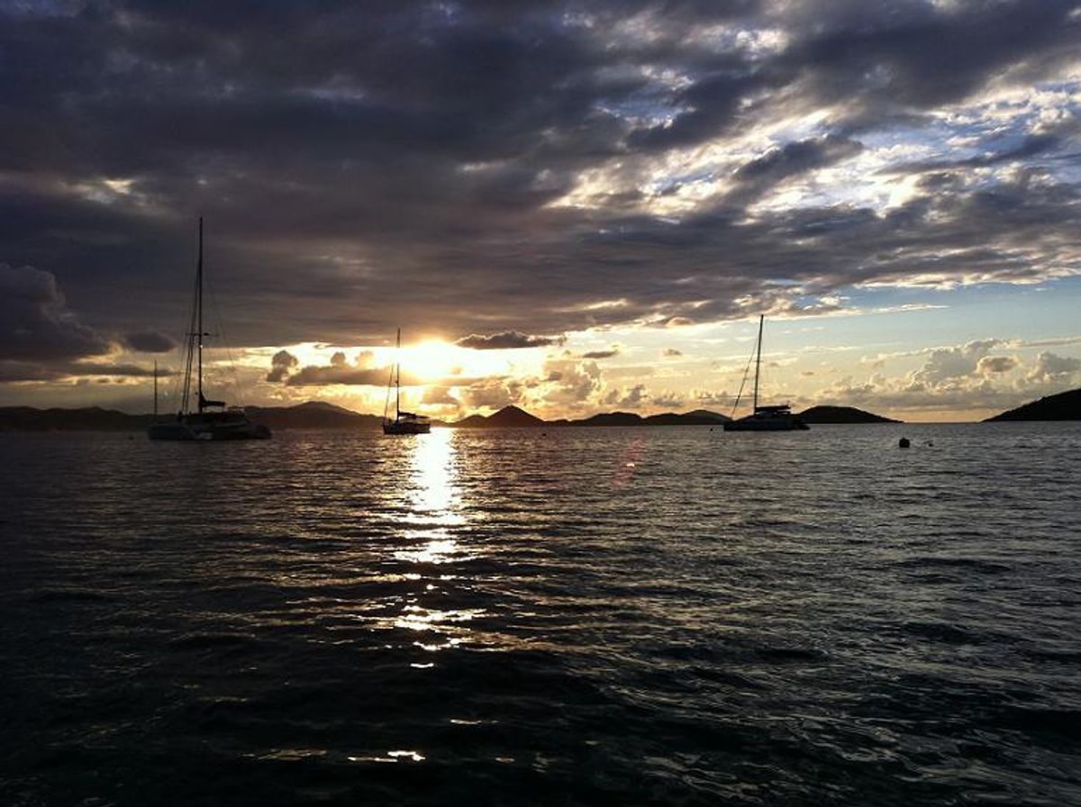 dark sunset dark sunset