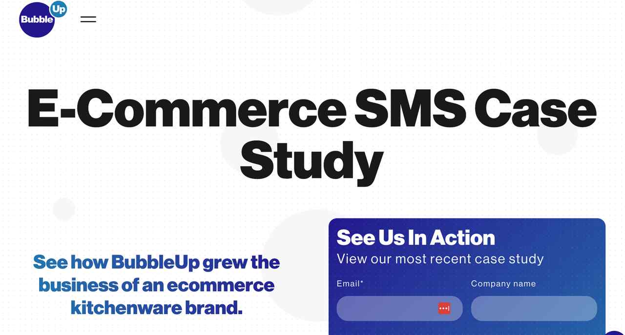 BubbleUp Enhances Audience Engagement with Text Marketing