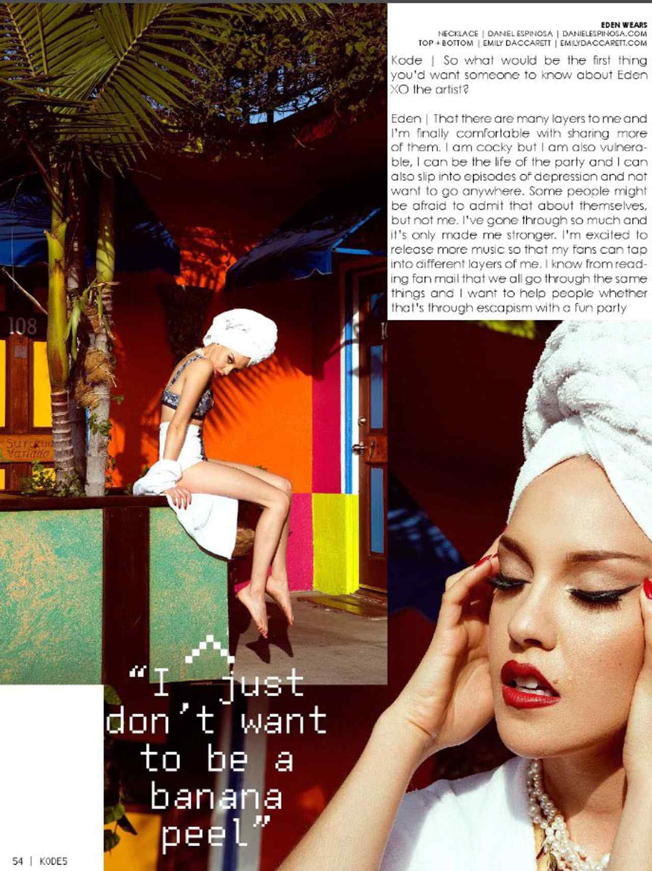 "Pop Music's New Force" Kode Magazine