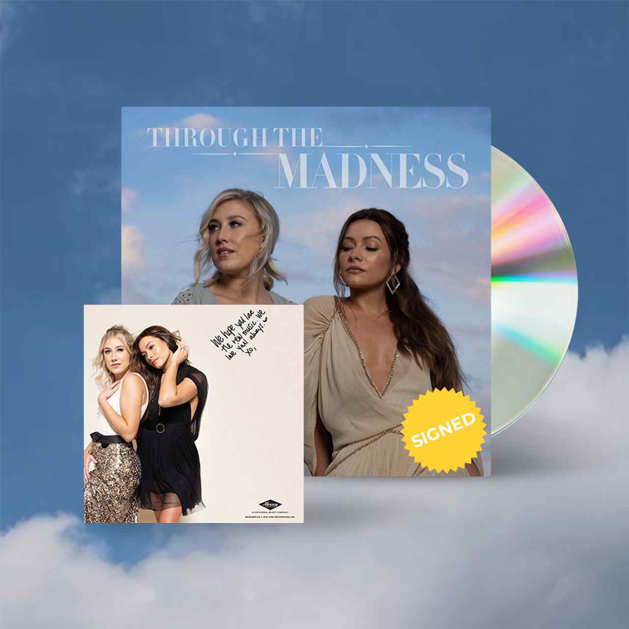 Join the FREE Maddie & Tae Fan Club and receive $2 off the new 'Through the Madness, Vol. 1' EP!