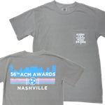 56th ACM Awards Grey Pocket Tee