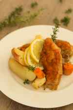 Rosemary Chicken with Roasted Root Vegetables