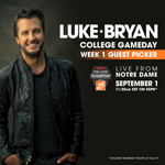 Luke to Serve as Celebrity Guest Game Picker on ESPN'S College GameDay Built by The Home Depot