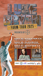 Luke Bryan Announces Full Line Up for Spring Dates of Farm Tour 2025