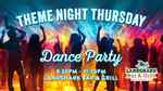8:30PM: Theme Night Thursday Dance Party