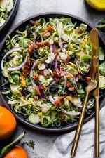 Brussels Sprouts Salad with Citrus Vinaigrette