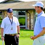 Athlete Gets Tips from Tour Pro