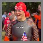 Athlete Training for Alcatraz Open-Water Swim