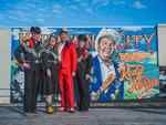 Official Mural Unveiling Of The Kody Norris Show In Mountain City Draws Fans From Around The World