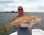 Ryan Malone ICWblack drum, biggest fish ever caught!