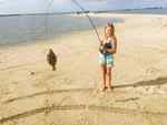 Madison Pennington Oyster Lake, Collageportfirst flounder!Caught on a tandem speck rig