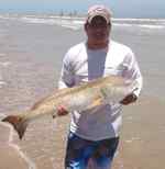 Jerry Klinger Boca Chica Beach38&quot; redfish