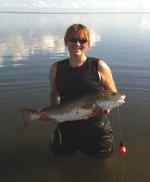 Lauren Mohan Upper Laguna Madre29&quot; redfish CPR