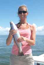 Sandra Stewart Trinity Bay23&quot; first trout!