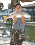 Owen Webster Estes Flats22&quot; first redfish!