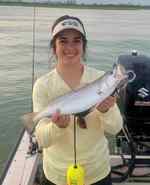 Stephanie Wills Galveston Bay - 21" trout