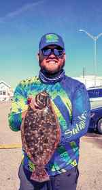 Jesse Moreno Galveston - 21" 4.66 lb flounder