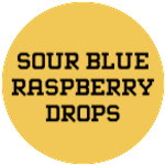 Sour Blue Raspberry Drops