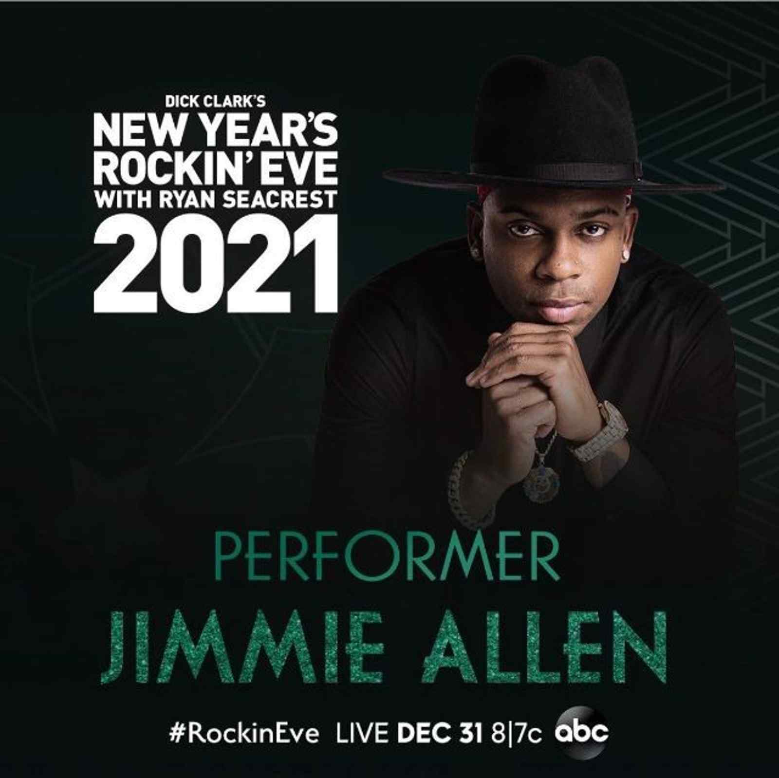 Dick Clark's New Year's Rockin' Eve with Ryan Seacrest 2021: Jimmie Allen