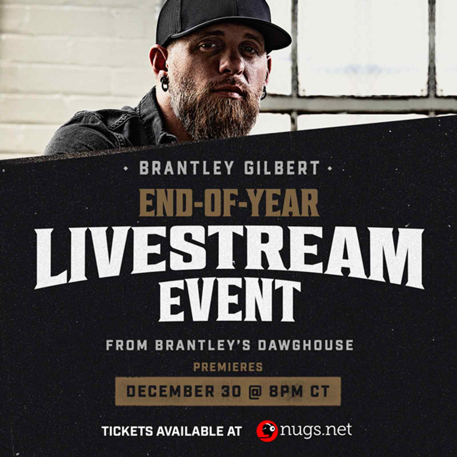Brantley Gilbert End-Of-Year Livestream Event