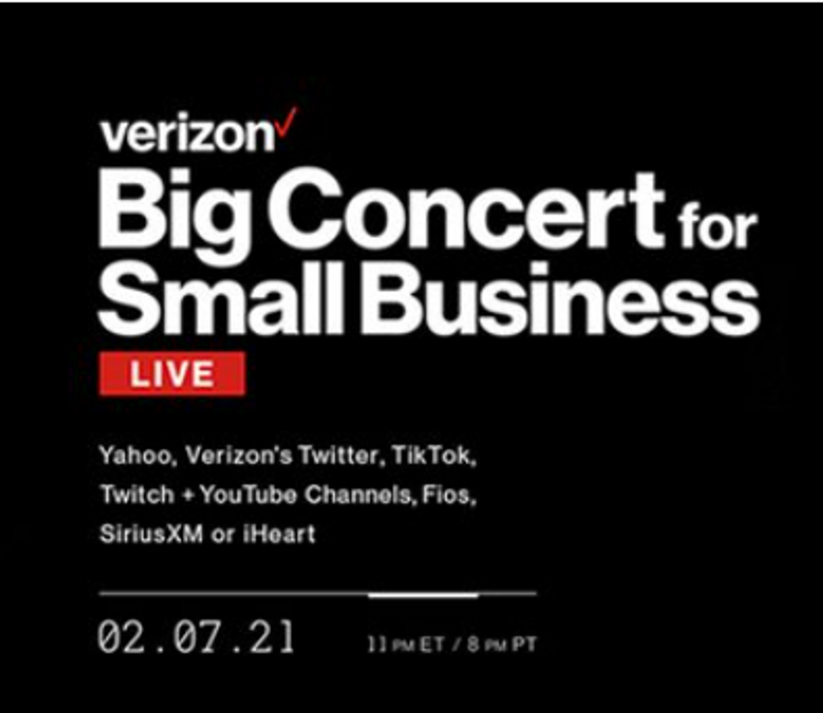 The Big Concert for Small Businesses: Luke Bryan