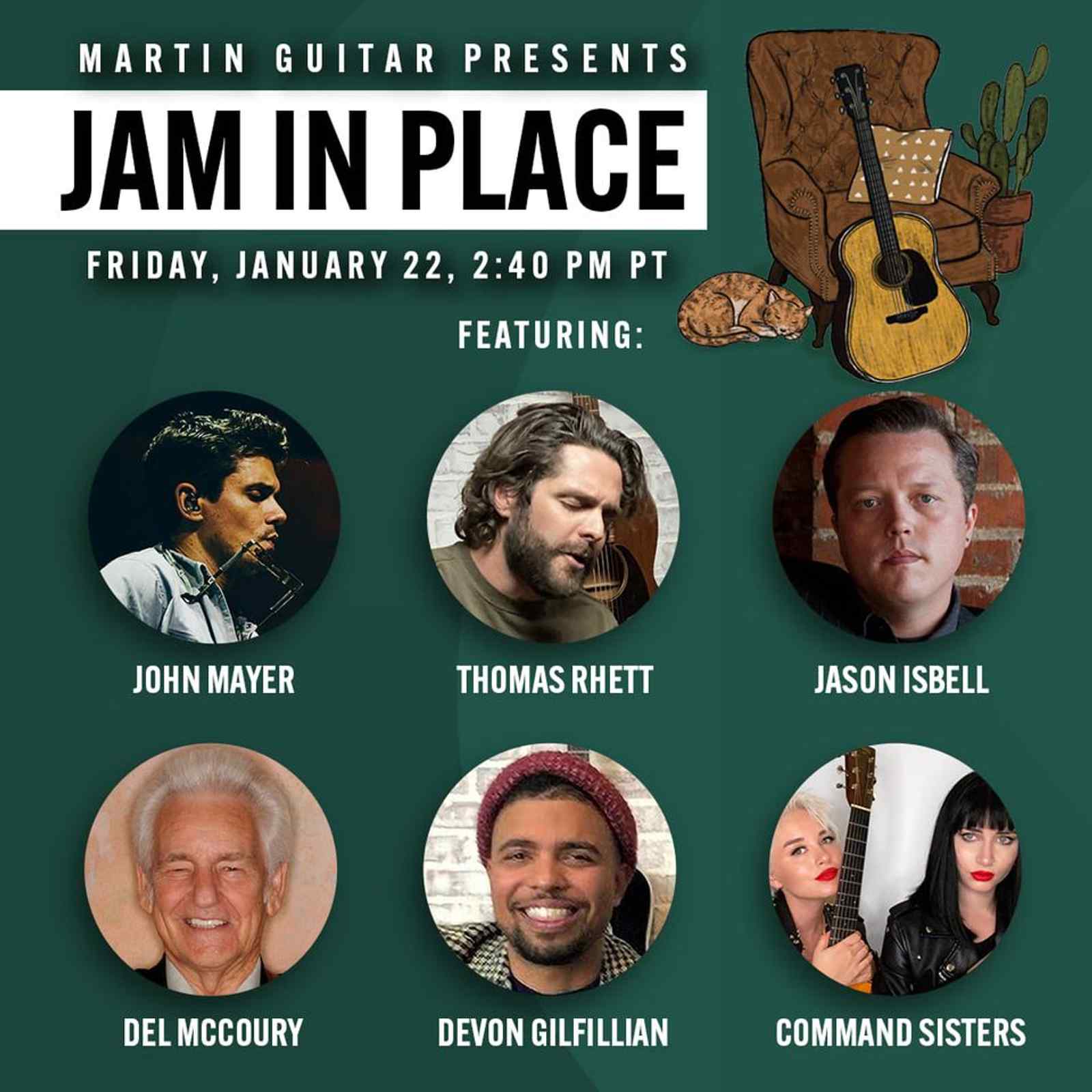 Jam In Place: Thomas Rhett, Jason Isbell & Amanda Shires