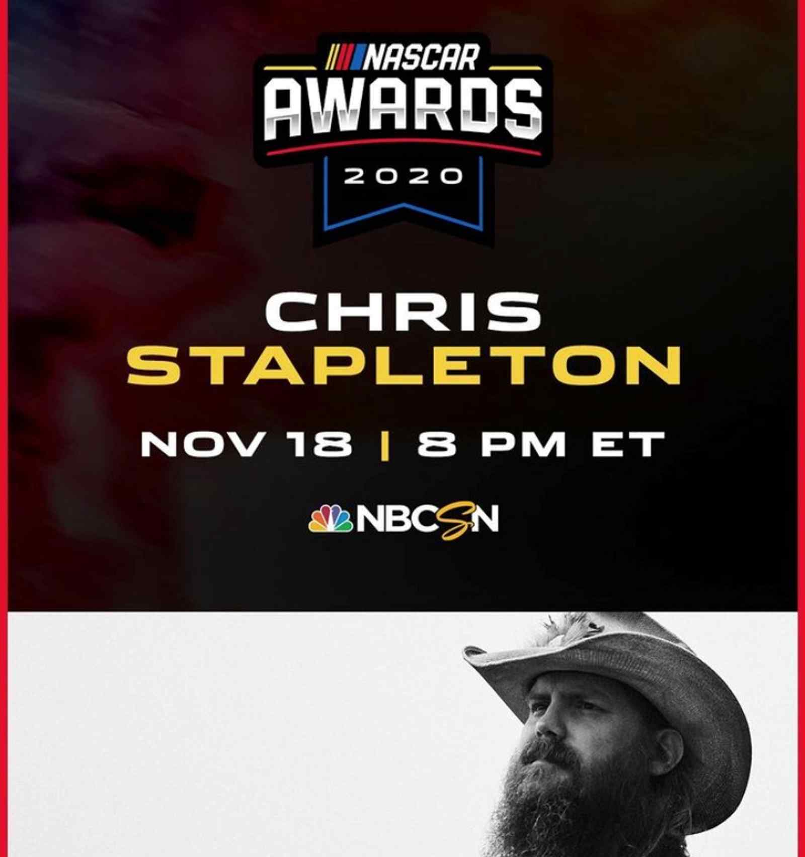 NASCAR Awards: Chris Stapleton