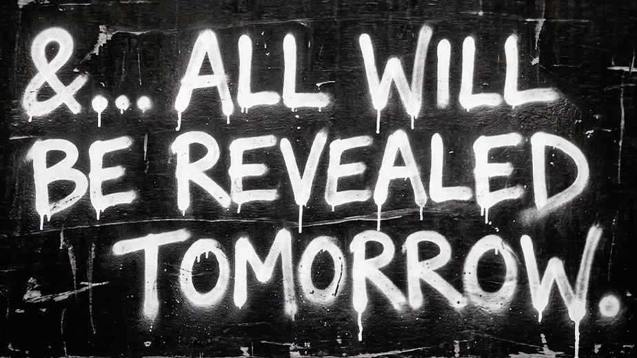 &.... all will be revealed tomorrow. 7 am pt!