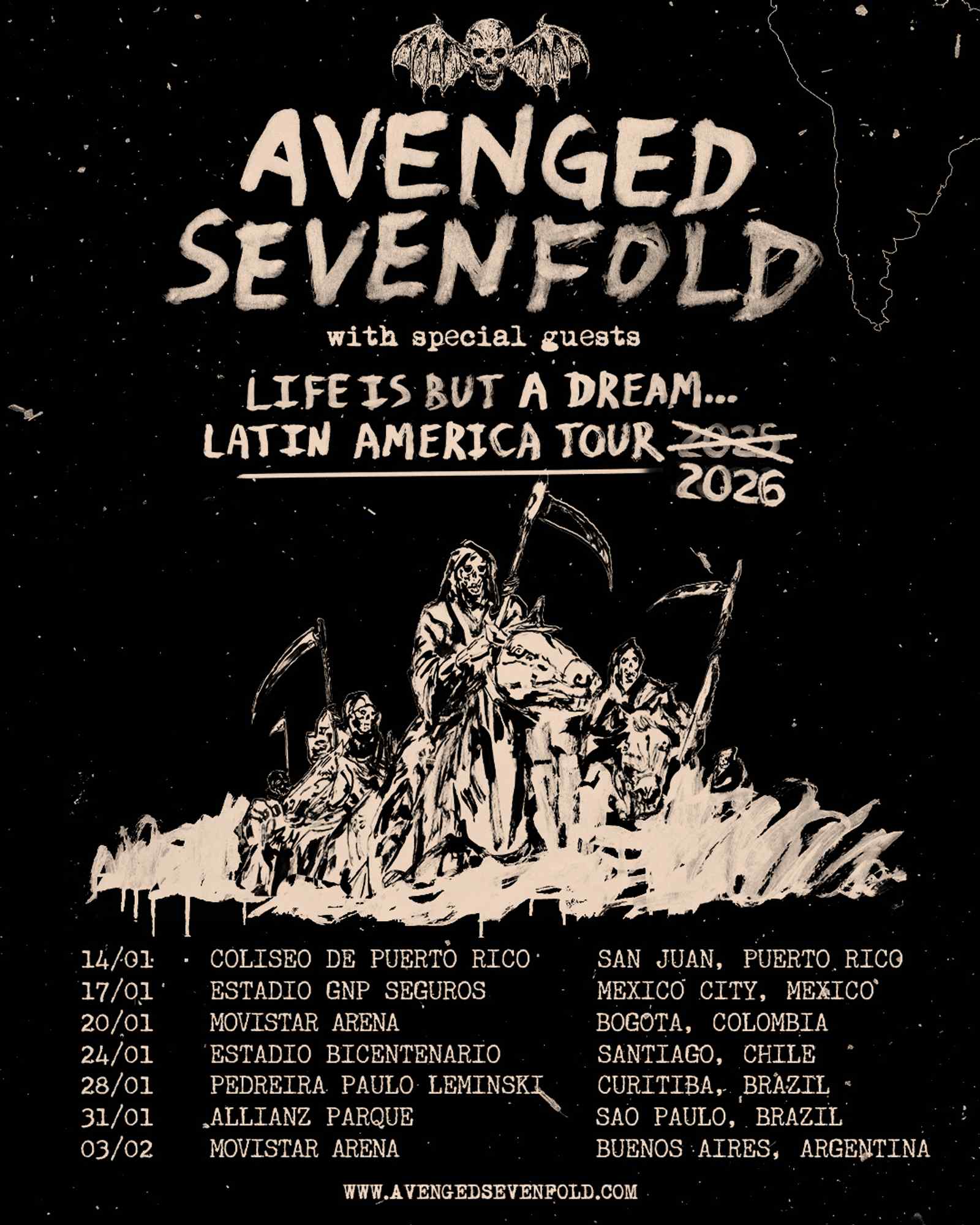 2026 Latin America Tour