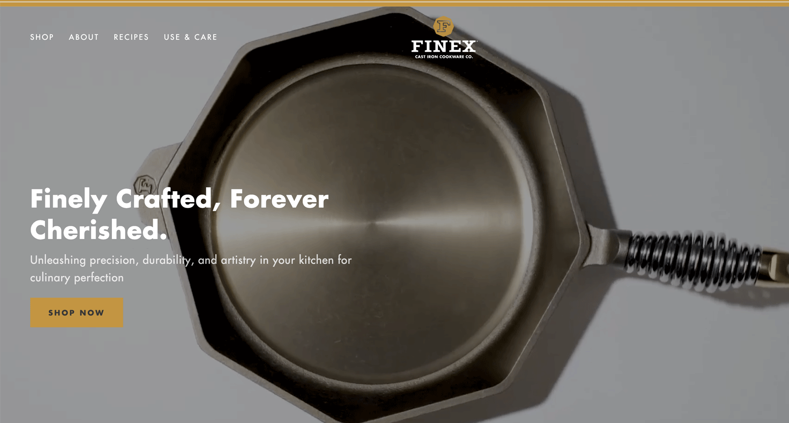 BubbleUp Unveils New Website and Dynamic Marketing Campaign for FINEX Cast Iron Cookware Co.