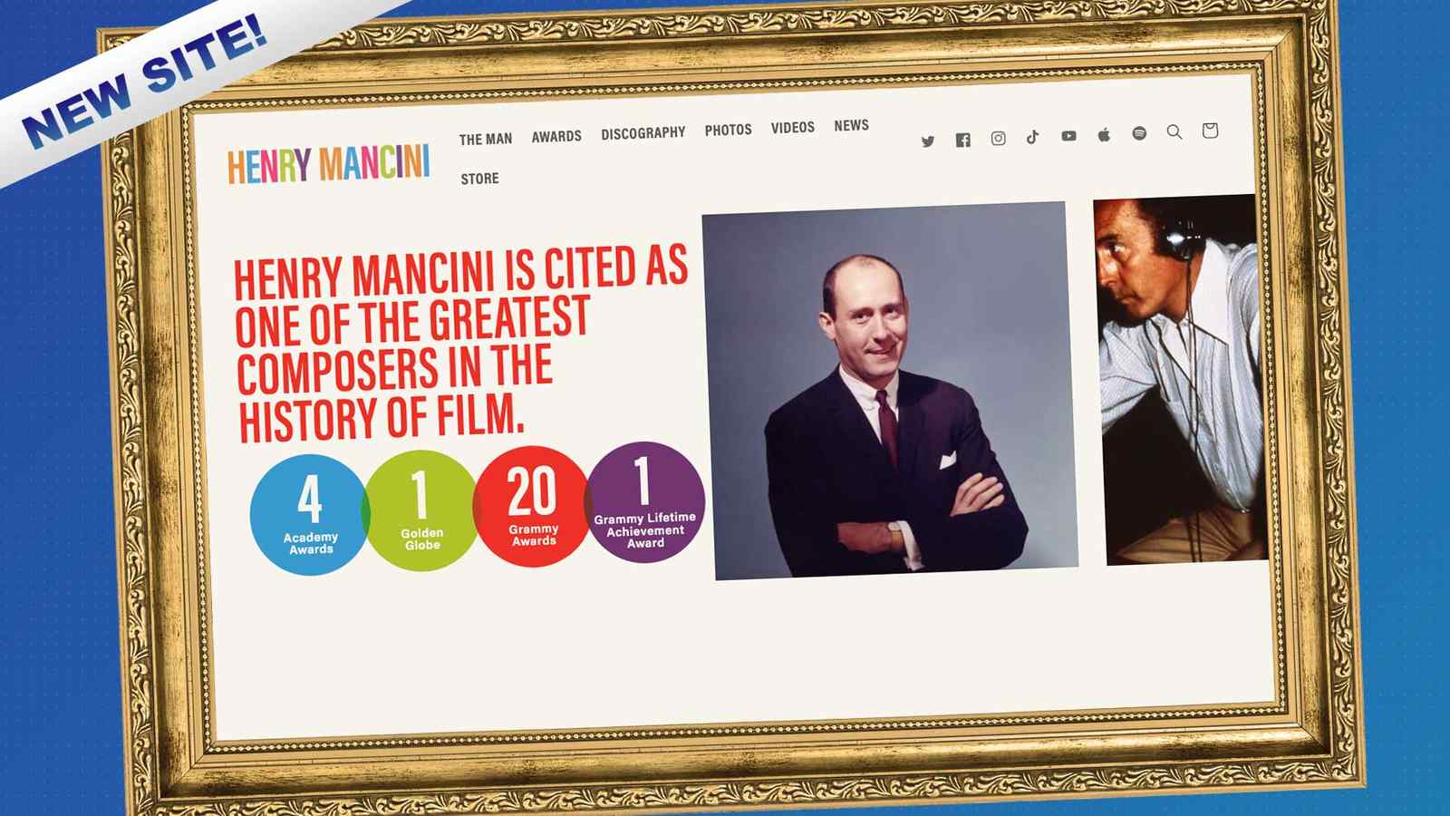 New Site Alert! Henry Mancini