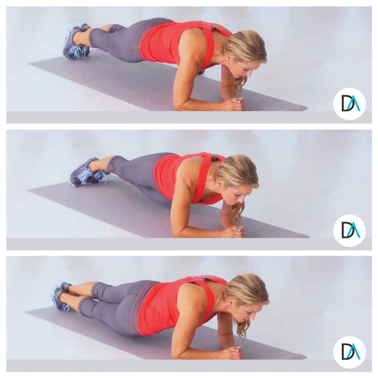 Day 9 of my 10-Day Plank Challenge: Low Plank with Hip Swivel