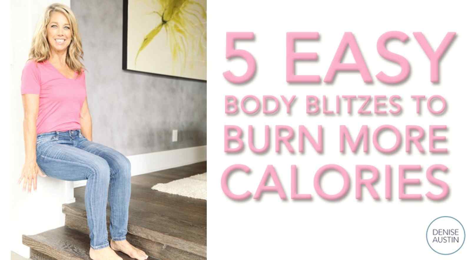 5 Easy Blitzes to Burn More Calories!