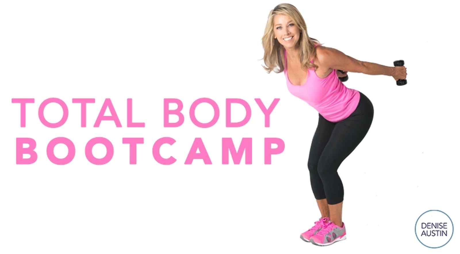 Join Me Tomorrow at 9AM EDT For My FREE Total Body Bootcamp Workout!