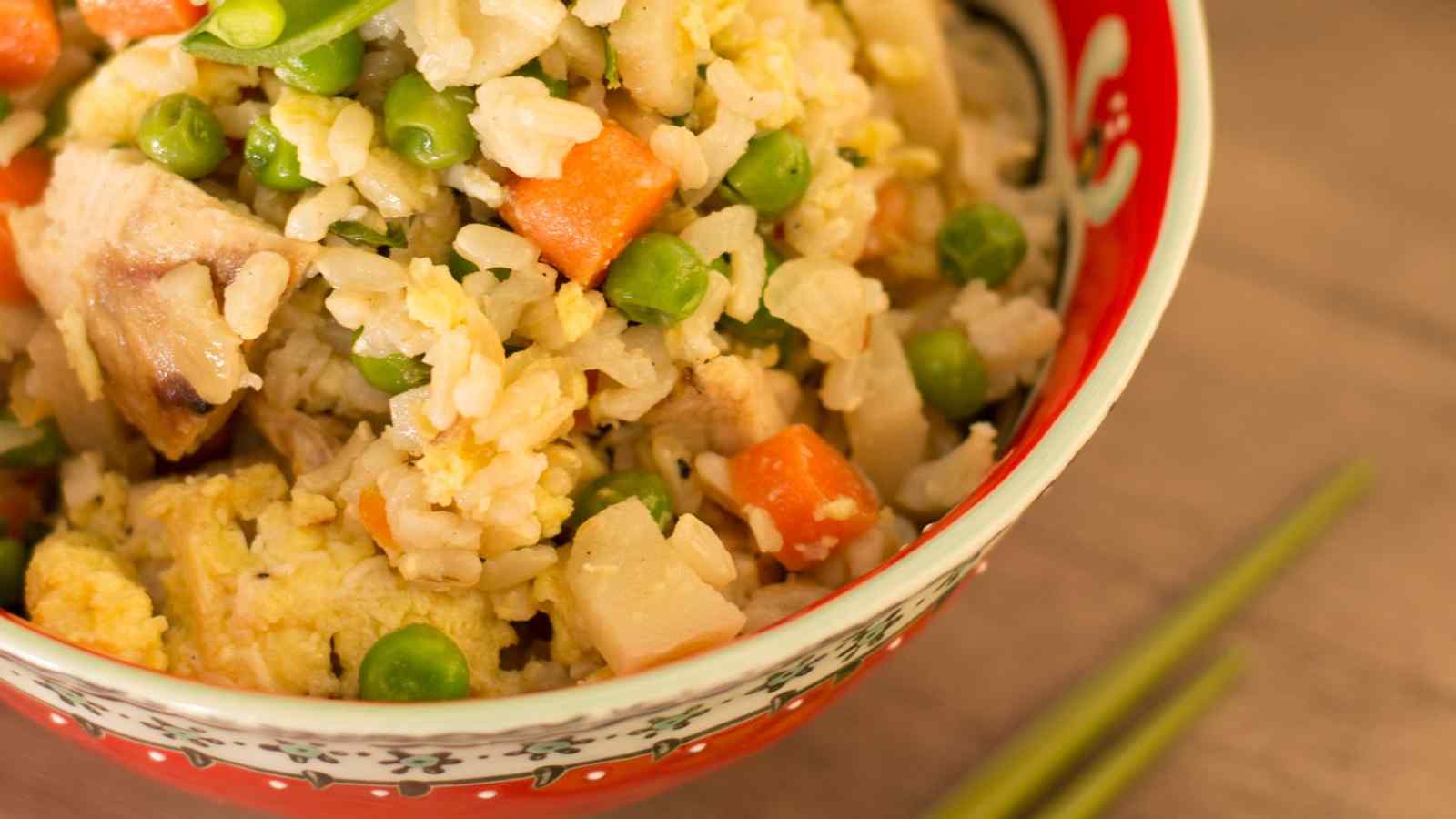 Healthy Take-Out Twist: Chicken No-Fried Rice!