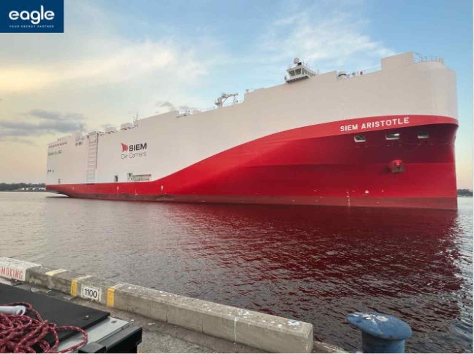 Eagle LNG sets another milestone with the first shore-to-ship bunkering for SIEM car carrier