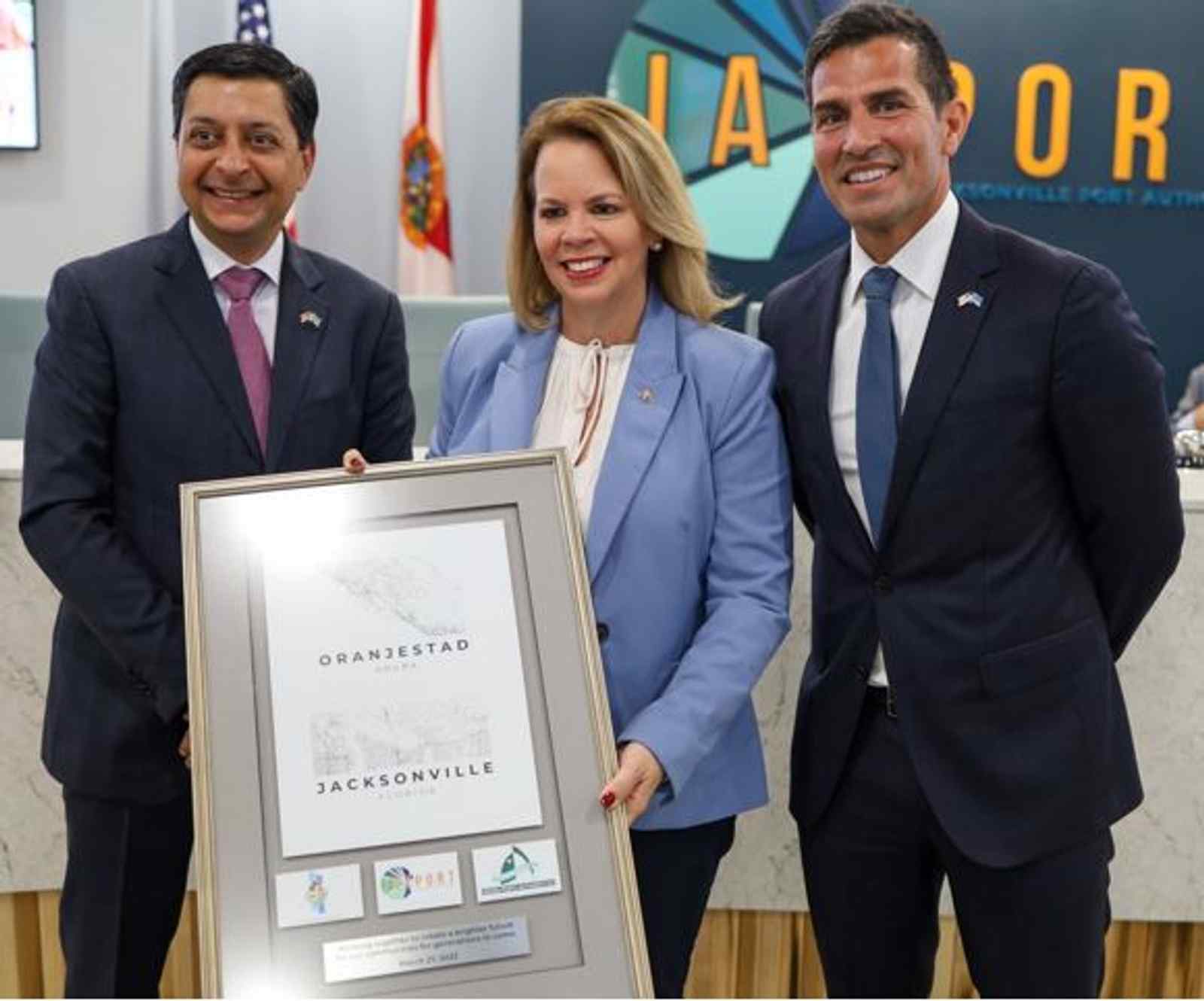 JAXPORT and Aruba sign agreement to grow business connections