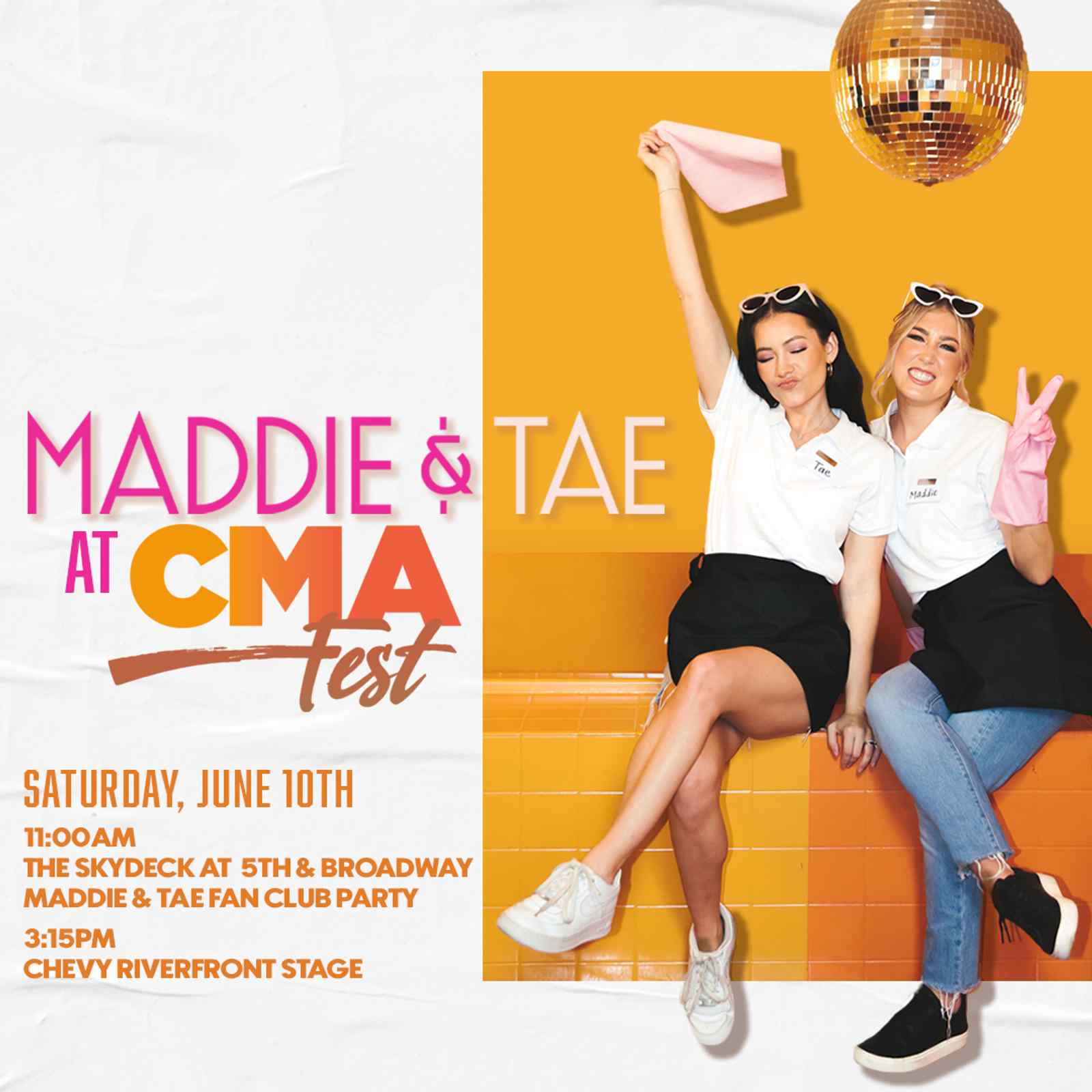 CMA Fest Schedule