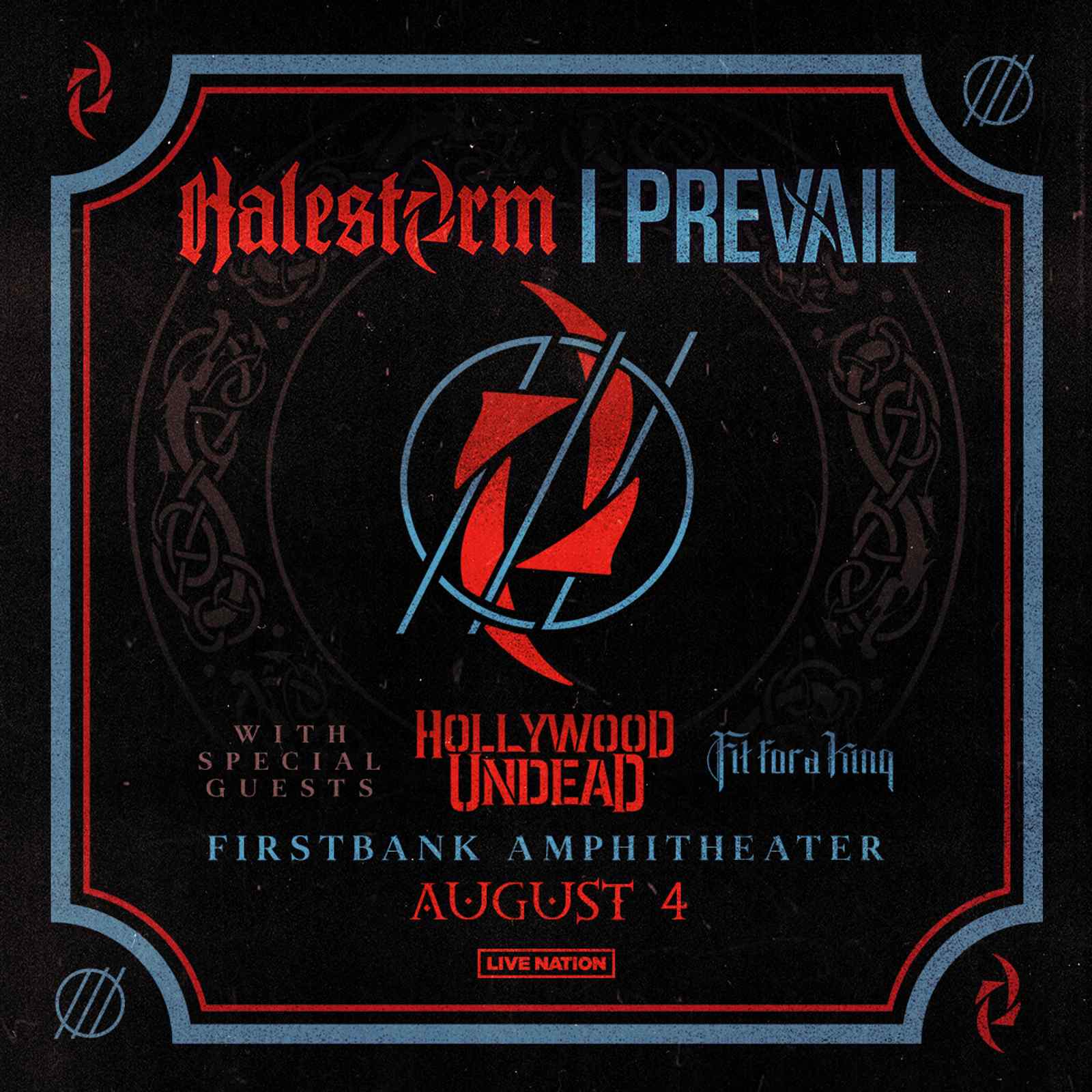 Halestorm & I Prevail with special guests Hollywood Undead and Fit For A King