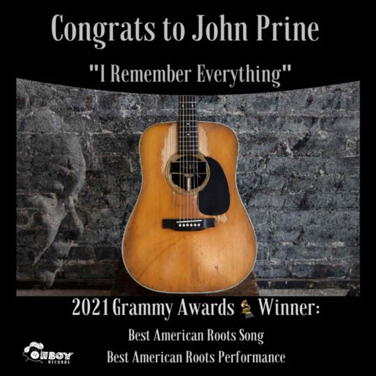 John Prine Wins Best American Roots Song and Performance at 2021 Grammys