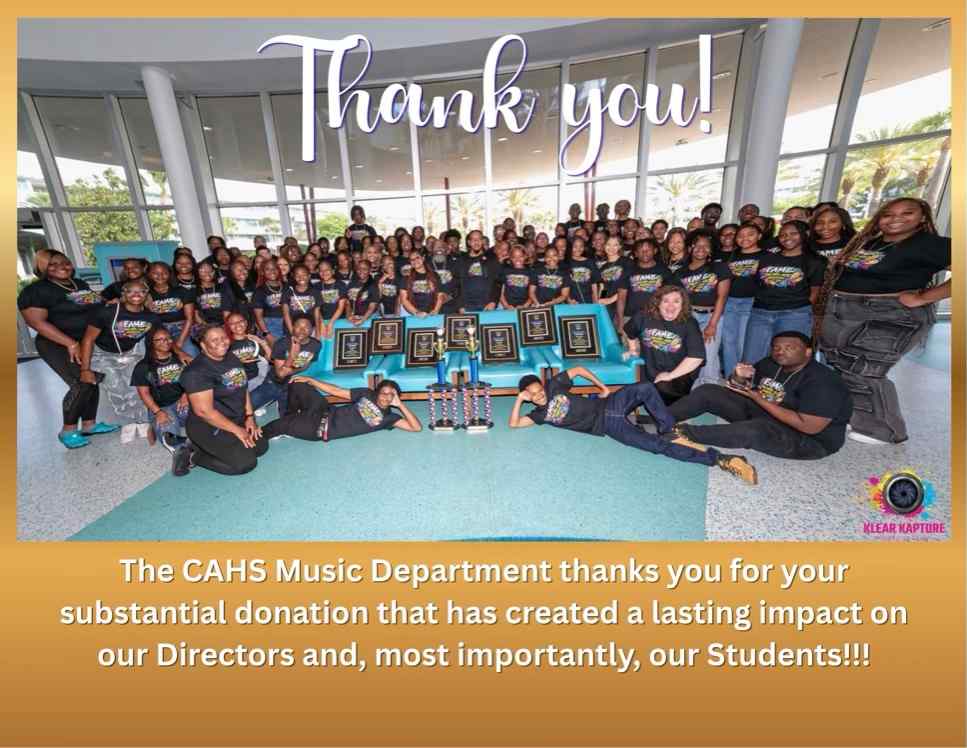 Charlotte Amalie High School Music Competes in Orlando