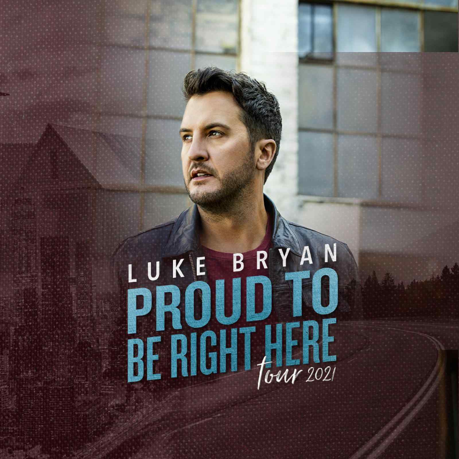 LUKE BRYAN RESCHEDULES PROUD TO BE RIGHT HERE TOUR CALENDAR TO 2021