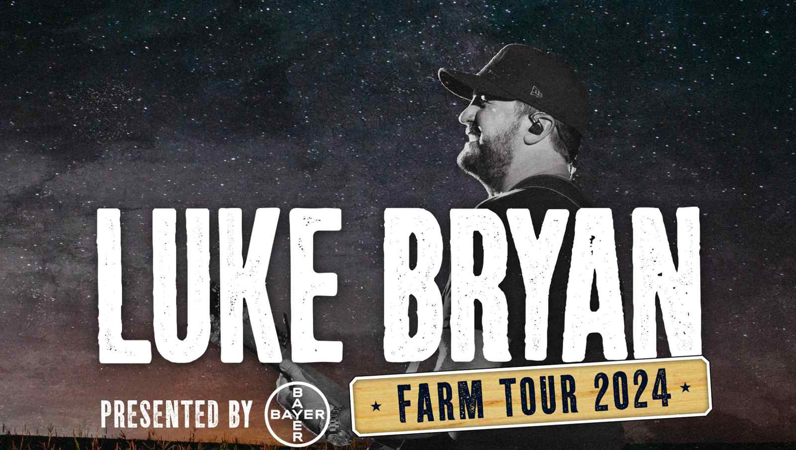 Luke Bryan Heads Back to the Farm in September:  FARM TOUR 2024