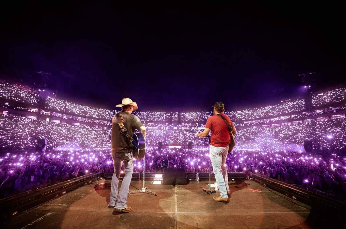 Luke Bryan & Jason Aldean Headline SOLD-OUT Concert at Sanford Stadium at the University of Georgia