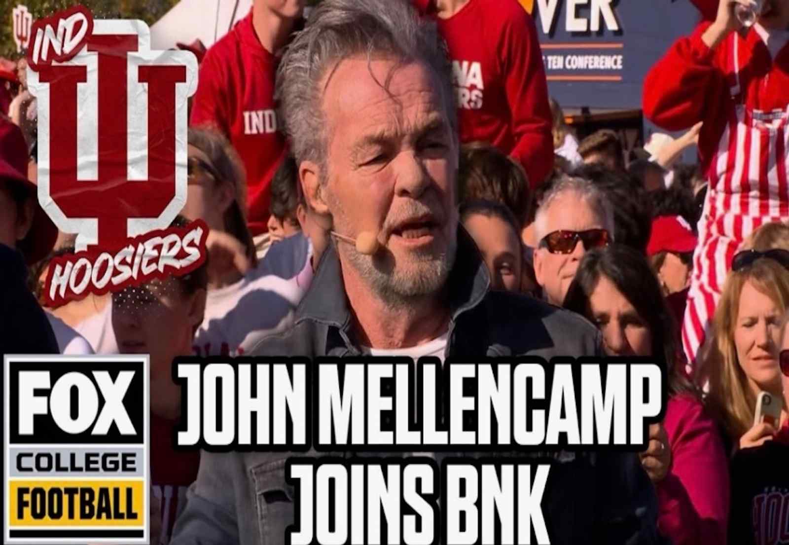 Indianapolis Star: 'We're Back!': Rock Icon John Mellencamp Talks Indiana Football On FOX's Big Noon Kickoff