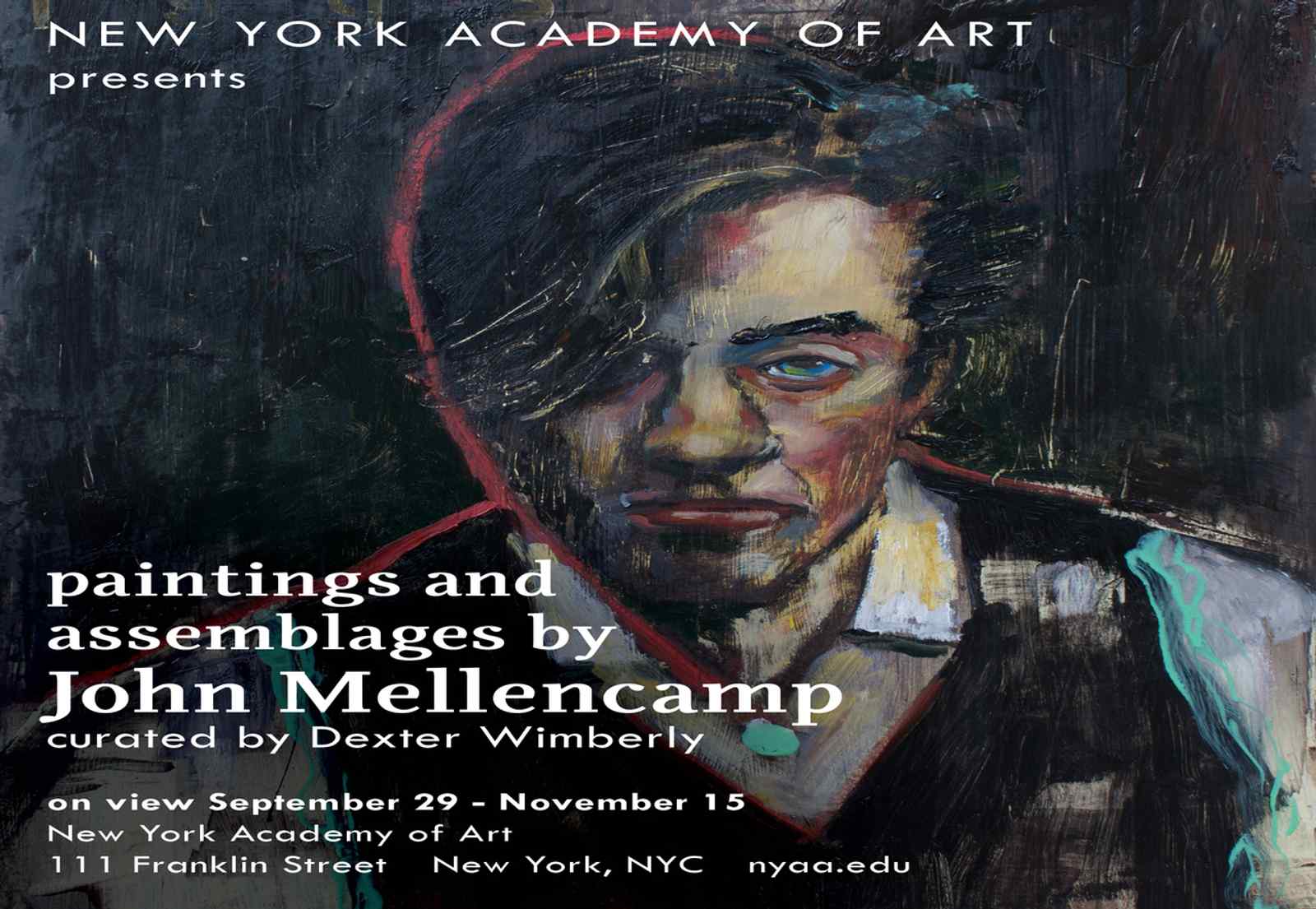 John Mellencamp Paintings and Assemblages Exhibition Comes To The New York Academy of Art