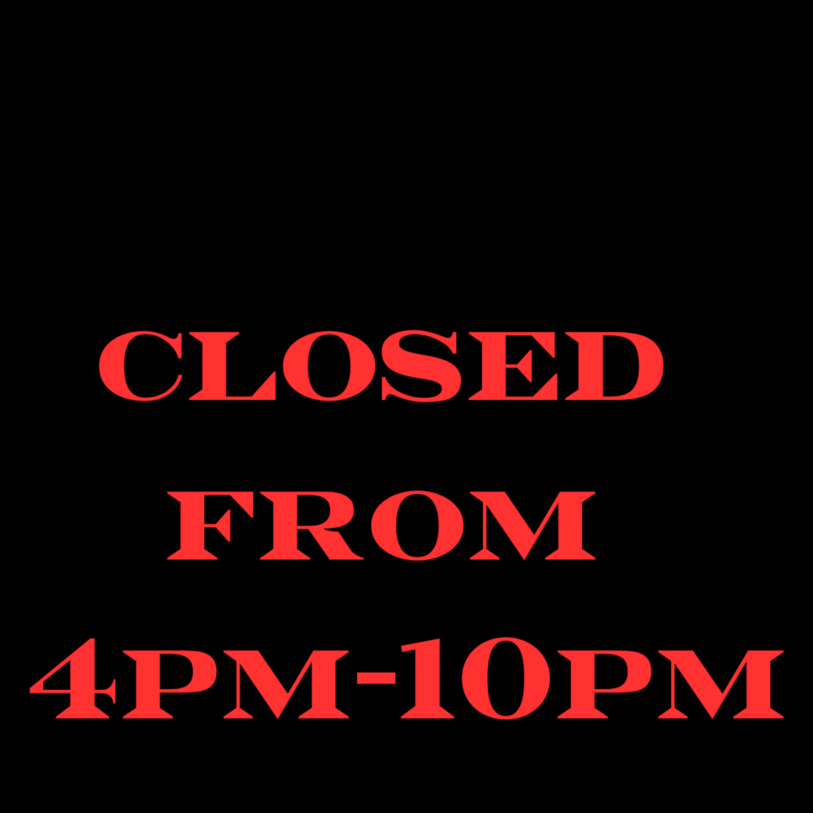 Closed for Private Event